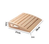 Elegant Wooden Sauna Headrest: Comfort & Style for Your Relaxation Experience