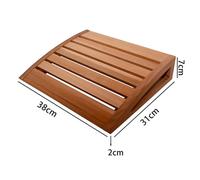 Elegant Wooden Sauna Headrest: Comfort & Style for Your Relaxation Experience