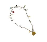 Elegante 114 cm espandibile pietra perline corpo catena gioielli accessori, フリーサイズ, come descritto, Nessuna pietra preziosa