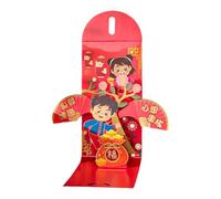 Elegante 2025 Snake Anno 3D Rossore Buste Pacchetto di Soldi Carta Hongbao per Capodanno Cinese ed Evento Aziendale Cultura Tradizionale Buste Regalo