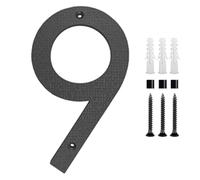 Elegante 30,5 cm per numeri civici da esterno, design resistente alle intemperie, adatto a qualsiasi tipo di proprietà, facile installazione (9)