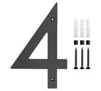 Elegante 30,5 cm per numeri civici da esterno, design resistente alle intemperie, adatto a qualsiasi tipo di proprietà, facile installazione (4)