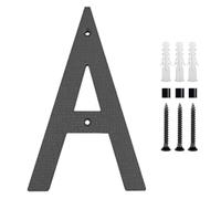 Elegante 30,5 cm per numeri civici esterni, design resistente alle intemperie, adatto a qualsiasi tipo di proprietà, facile installazione (A)
