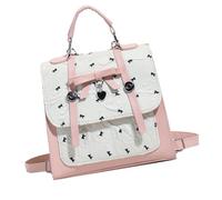 Elegante a due vie porta la piccola borsa a tracolla con dettaglio in pizzo Design ergonomico per uso quotidiano borsa in pizzo stile giapponese, A, One Size