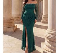 Elegante abito da sera con perline scintillanti, stile sofisticato da signora, abito lungo aderente per banchetto 0XL,1XL,2XL,3XL,4XLGraficoTessuto in maglia
