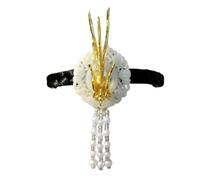 Elegante accessorio per capelli in stile coreano con disegni tradizionali fenici per matrimoni e occasioni festive