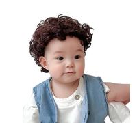 Elegante accessorio per capelli per bambini da 1 a 3 anni, per cosplay, parrucca, copricapo, copricapo carino per fotografie, S copricapo