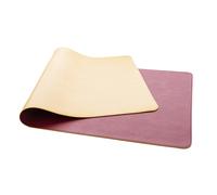 Elegante accessorio per ufficio, tappetino da scrivania in pelle con base in feltro antiscivolo, elegante tappetino da scrivania per computer per uno