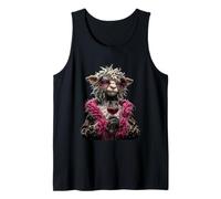 Elegante Agnello Ritratto Moda Pecora Vino Vetro Grafico Fattoria Canotta