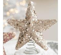 Elegante albero scintillante a forma di stella, per completare la decorazione natalizia e creare ricordi di famiglia duraturi (per champagne)