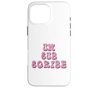 Elegante Annulla l"iscrizione Sovraccarico moderno del messaggio dell"età digitale Custodia per iPhone 16 Pro Max