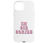 Elegante Annulla l"iscrizione Sovraccarico moderno del messaggio dell"età digitale Custodia per iPhone 15 Plus