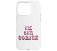 Elegante Annulla l"iscrizione Sovraccarico moderno del messaggio dell"età digitale Custodia per iPhone 15 Pro Max
