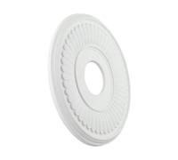 Elegante arredamento casa con plafoniera in PU bianco copri lampada 33 cm