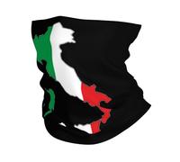 Elegante Bandana,Italy Italian Flag Map,Decorazione facciale Sportiva Cerchietto per Capelli per Outdoor Yoga Estivo 26X30cm