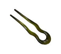 Elegante bastone per capelli da donna, alla moda, a due denti, pratico strumento per acconciature per matrimoni e feste