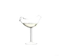 Elegante bicchiere da vino a forma di uccello, moderno stile minimalista, per decorare la casa e il giardino, per bere versatile per feste speciali e uso quotidiano