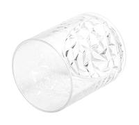Elegante Bicchiere in Acrilico, Riutilizzabile e Resistente Al Calore | Fondo diamantato unico, materiale resistente, facile da pulire, ideale per bevande miste, adatto per l\'uso domestico