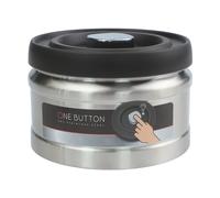 Elegante Bidone in Acciaio Inox con Guarnizione Sottovuoto per Conservazione Ali