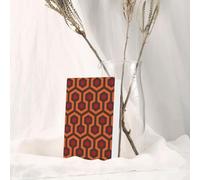 Elegante biglietto di auguri rosso con busta abbinata, stampa brillante con vista in bianco e scritta "Blessed for Birthday", San Valentino, matrimonio