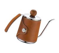 Elegante bollitore da caffè a collo di cigno da 350 ml, con beccucci a collo di cigno e coperture, per una preparazione precisa