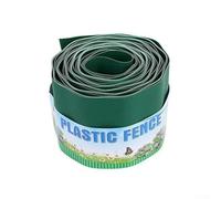 Elegante bordo in plastica per giardini un modo semplice per tenere l'erba sotto controllo (10 x 9 m)