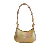 Elegante borsa a catena sotto le ascelle mostra il tuo fascino personale con il design unico e accattivante borsa porta i tuoi oggetti essenziali, Oro, One Size