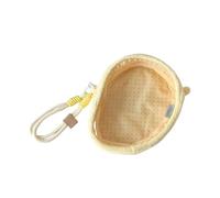 Elegante borsa a forma di cubi trasparente con divertenti stampe di frutta piccole borse per bambole borsa portatile per uso quotidiano e viaggio piccole borse per bambole per figure da collezione
