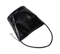 Elegante Borsa A Tracolla Con Design Retro PU Pelle Secchio Borse Da Lavoro Che Offrono Sia Funzionalità Che Anche Borse Di Moda, Nero