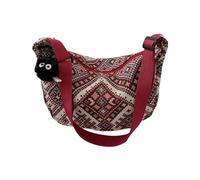 Elegante borsa a tracolla etnica a forma di gnocchi, decorazione per il tempo libero