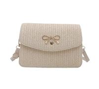 Elegante Borsa A Tracolla In Paglia Per Donna Borse A Tracolla Semplici Eleganti Cartella Casual Da Spiaggia Per Lo Shopping E I Viaggi Quadrato