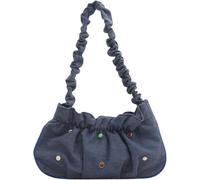 Elegante borsa a tracolla in tessuto pratico e morbido sotto le ascelle borsa unica adatta per varie occasioni Streetwear Jean, B, One Size