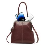 Elegante borsa a tracolla regolabile in retrò vintage, Vino , Se référer au descriptif