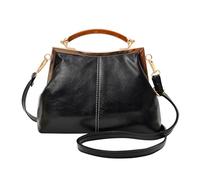 Elegante borsa a tracolla retrò Y2K Borsa a tracolla in pelle PU con tracolla staccabile Hobo Tote per le donne Lavoro Viaggi Incontri Shopping, Nero , 9.84 x 6.69 x 2.36 inch