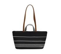 Elegante borsa casual grande capacità borsa a tracolla borsa da viaggio shopping borse per la spiaggia Outoor e uso quotidiano, Nero
