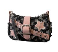 Elegante Borsa Con Borse A Tracolla A Spalla Stella Con Borse Ascellate Estetiche Cinturino Catena Per Donne Alla Accessori In Stile Punk