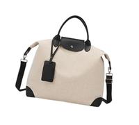 Elegante borsa da palestra oversize per maternità borsa da viaggio ergonomica borsa a tracolla con scomparto separato per scarpe borse da viaggio leggere, Nero , Bellezza di massa