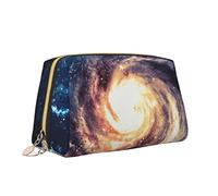 Elegante borsa da viaggio in pelle per cosmetici, Il cielo stellato e nebbioso dell'universo Borsa da trucco impermeabile Borsa da toilette Borsa da toilette Organizer Custodia con cerniera per gioie