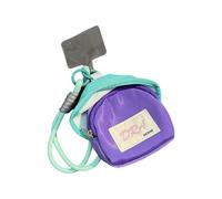 Elegante borsa in miniatura elegante portamonete in miniatura resistente all'acqua in nylon multiuso porta oggetti cordino morbido borsa a tracolla multiuso, Colore 4, Bag short rope brace