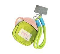 Elegante borsa in miniatura, elegante portamonete in miniatura, resistente all'acqua, multiuso, con cordino, in nylon morbido, Colore 3, Bag short rope brace