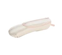 Elegante borsa per cosmetici a forma di scarpa da balletto, custodia per trucchi creativa, adatta per rossetto, matita per sopracciglia, AA.