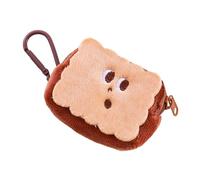 Elegante borsa porta monete Capybaras in morbido poliestere adatto per gli amanti degli animali e gli studenti uso quotidiano