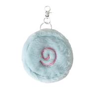 Elegante borsa portachiavi con torta di pesce portatile organizzata multiuso titolare della carta per gingilli chiavi regalo decorativo borsa a forma di pesce alla moda, Blu, Bellezza di massa