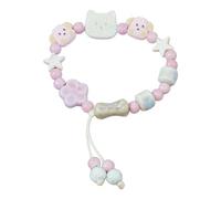 Elegante braccialetto in ceramica per cane, accessorio per cane, in tessuto, unico, per individualità e espressione creativa, Misura unica, come descritto