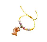 Elegante braccialetto unico del cavo tessuto accessorio capibara della resina per l'individualità e l'espressione creativa sicura