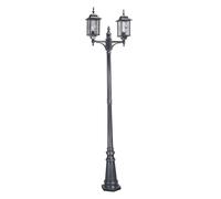 Elegante Candelabro 228,5Cm Alto Vintage Lampione Stradale Giardino THOMPSON