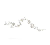 Elegante Capelli Luminosi Per Capelli Di Rinestone Bridal Wash Con Filo In Lega Per Gli Accessori Per Cerimonie Per Feste Di Nozze