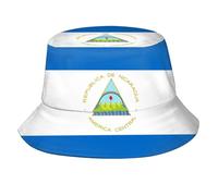 Elegante Cappello a Secchiello con Bandiere Nazionali - Cappello da Sole Leggero e Ripiegabile per Uomo e Donna, Perfetto per attività all'aperto e alla Moda