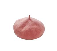 Elegante Cappello Di Inverno Del Berretto Di Lana Di Colore Solido Per Il Calore Di Viaggio Vintage Pittore, Polvere profonda, M52-54CM