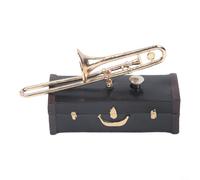Elegante carillon a forma di trombone, fatto a mano, con texture ricca e melodie chiare e melodiose, perfetto per familiari, amici, anziani, compagni di ome sorpresa memorabile per qualsiasi